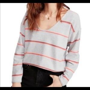 Free People cropped soft sweater size S